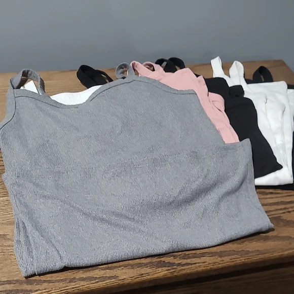 No Boundaries Women's Tank Tops - Black, White, Pink, Gray - Picture 4 of 4